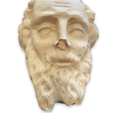 Antique style plaster head