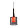 Danish glass and teak pendant 1958