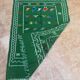 Handwoven Berber Kilim rug: Small Moroccan tribal accent rug