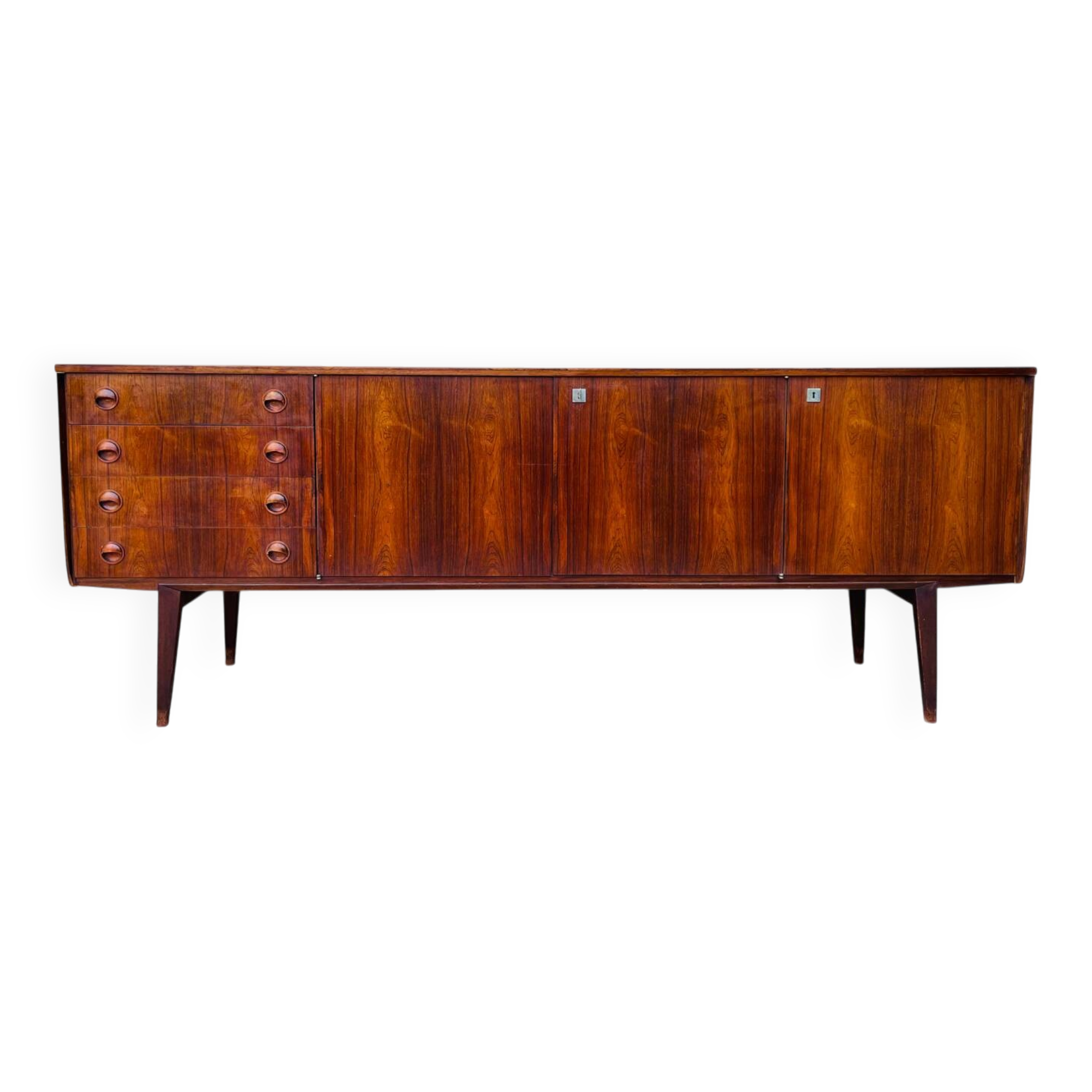 Enfilade scandinave en palissandre 1960