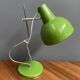 Green metal table lamp by Josef Hurka for Lidokov 1960s