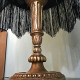 Lampe style victorien à franges