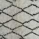 Vintage Beni Ouarain Berber rug