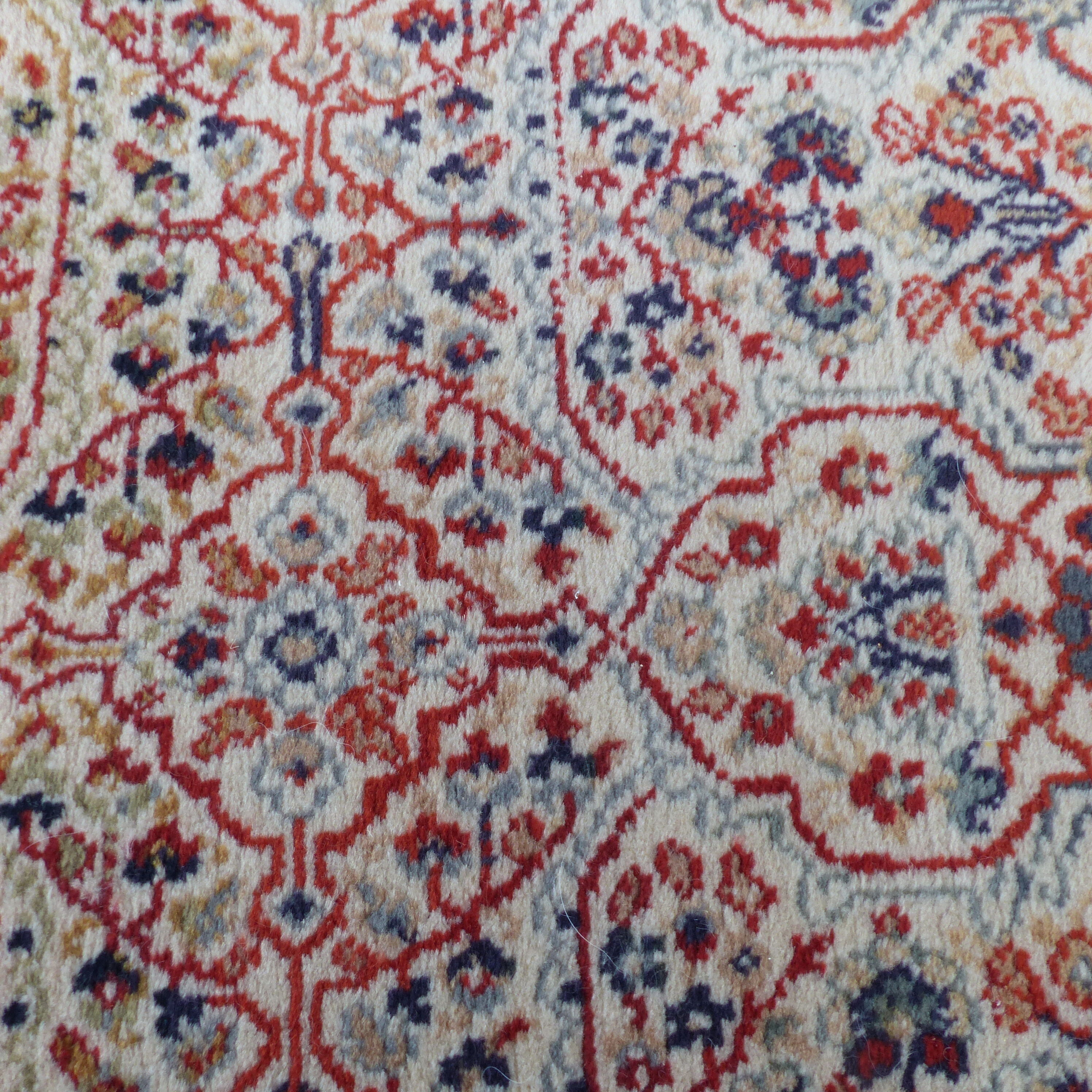 Tefzet oriental rug knotted hand wool on wool