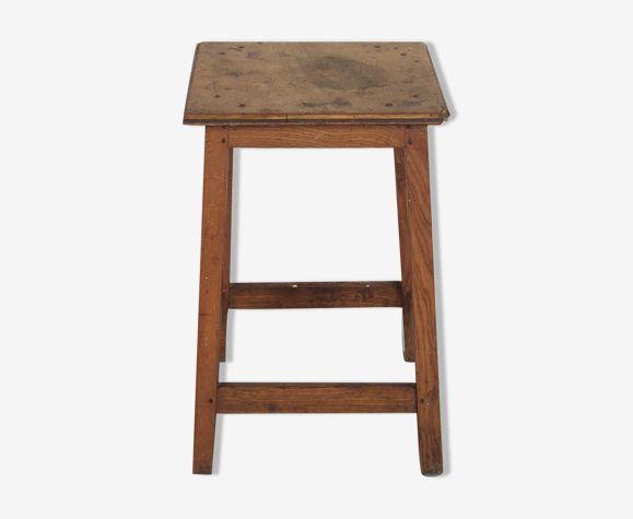 Tabouret vintage en bois