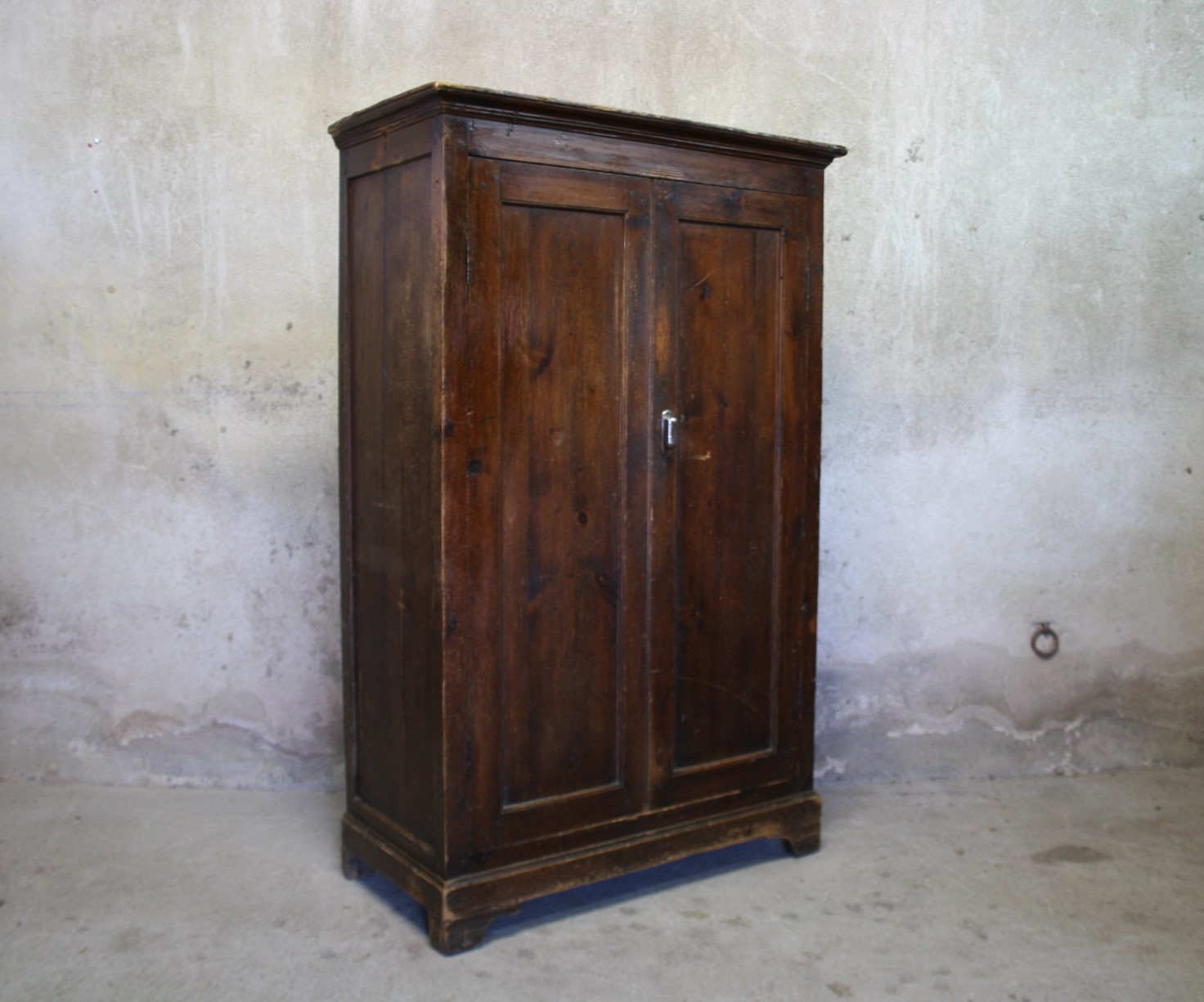 Antique solid wood cabinet