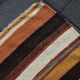 Turkish Wine Red Handmade Wool Kilim Rug, 312x407Cm