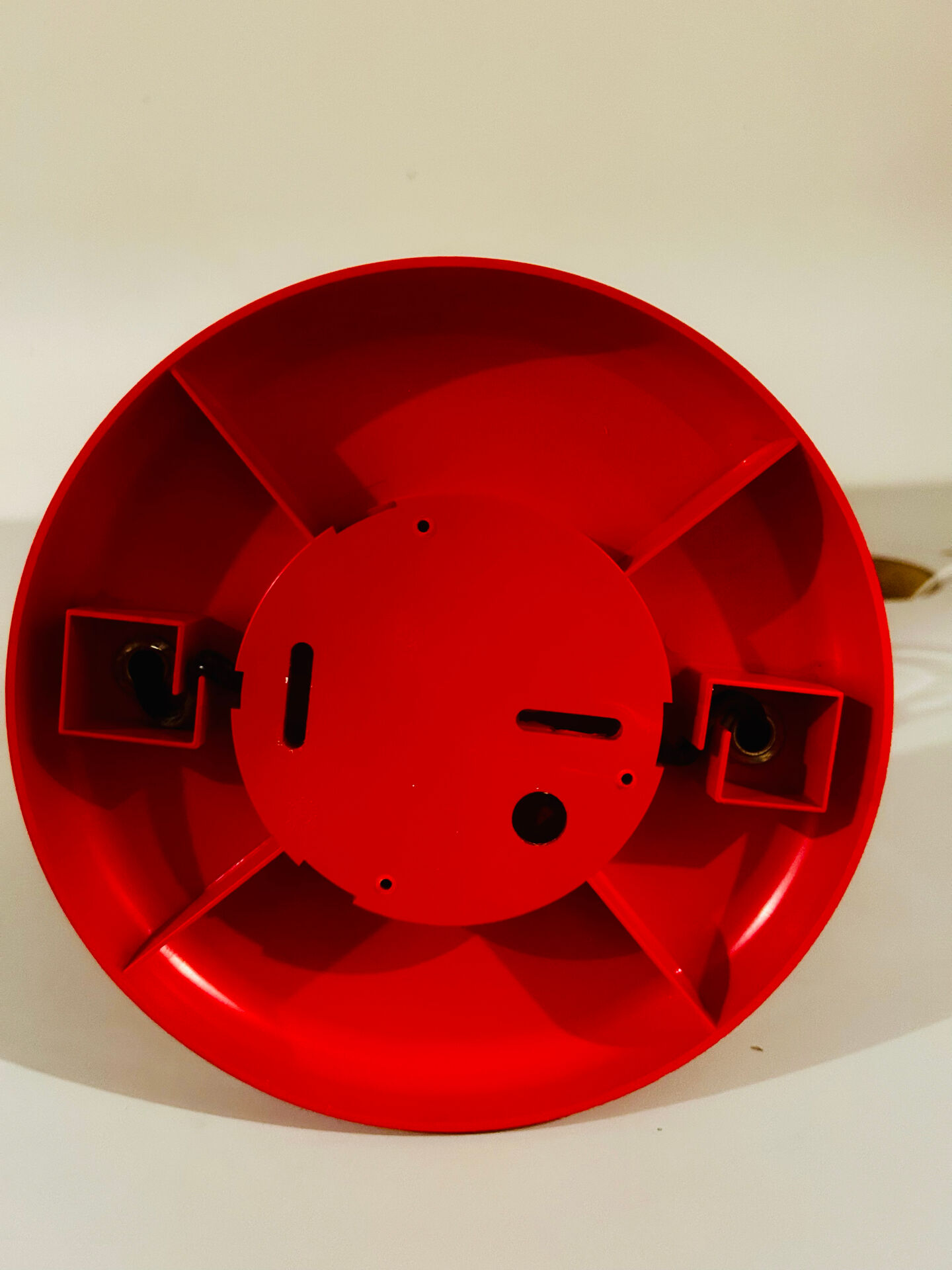 Brilliant Red & Blue Vintage Ceiling Light 1980s Germany