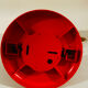 Brilliant Red & Blue Vintage Ceiling Light 1980s Germany
