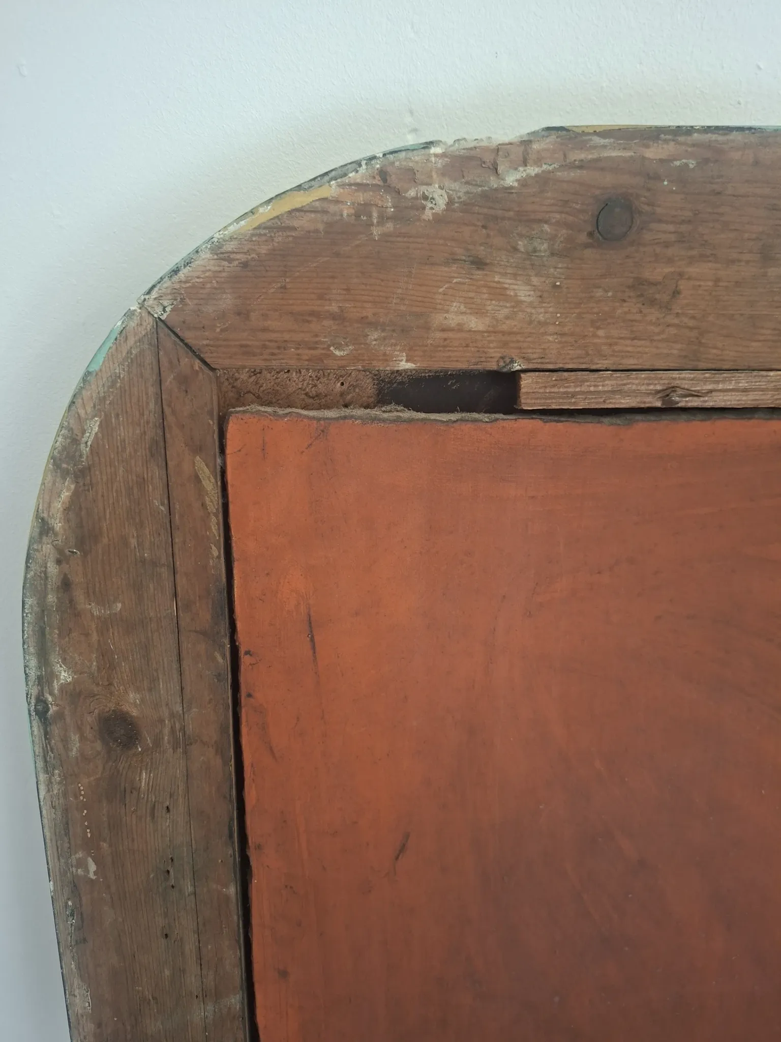 Large Louis-Philippe fireplace mirror, stamp 1899