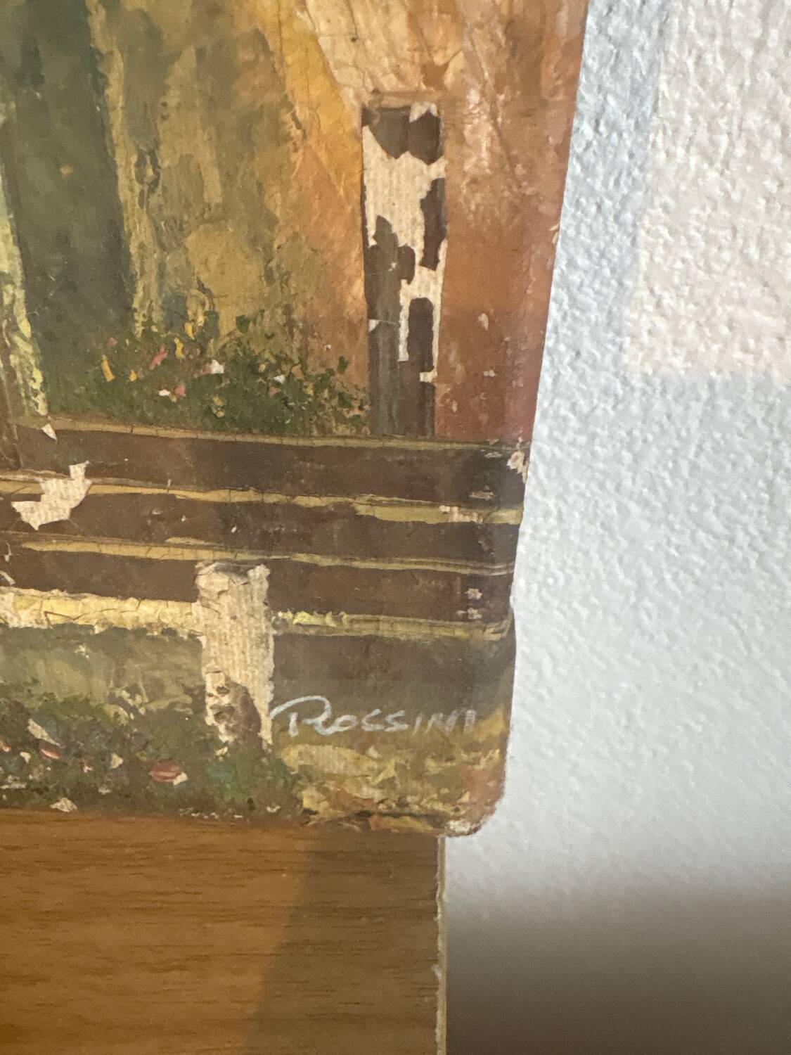 Tableau paysage méditerranéen ROSSINI