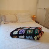 1970's crochet blanket - handmade