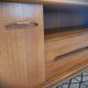 Scandinavian design sideboard in vintage teak