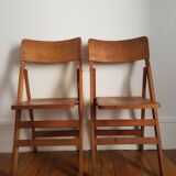 Folding baumann chair