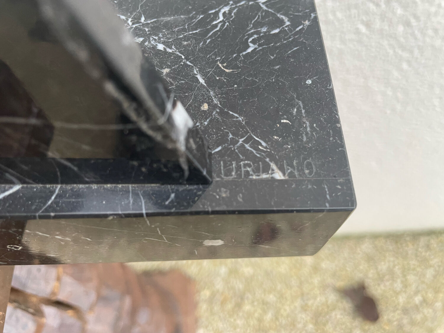 Art Deco sculpture signed Uriano