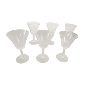Set de 6 verres a vin