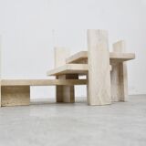 Vintage coffee table by Willy Ballez, 1970s