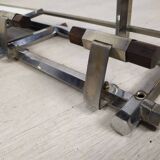 Art Deco chrome coat rack