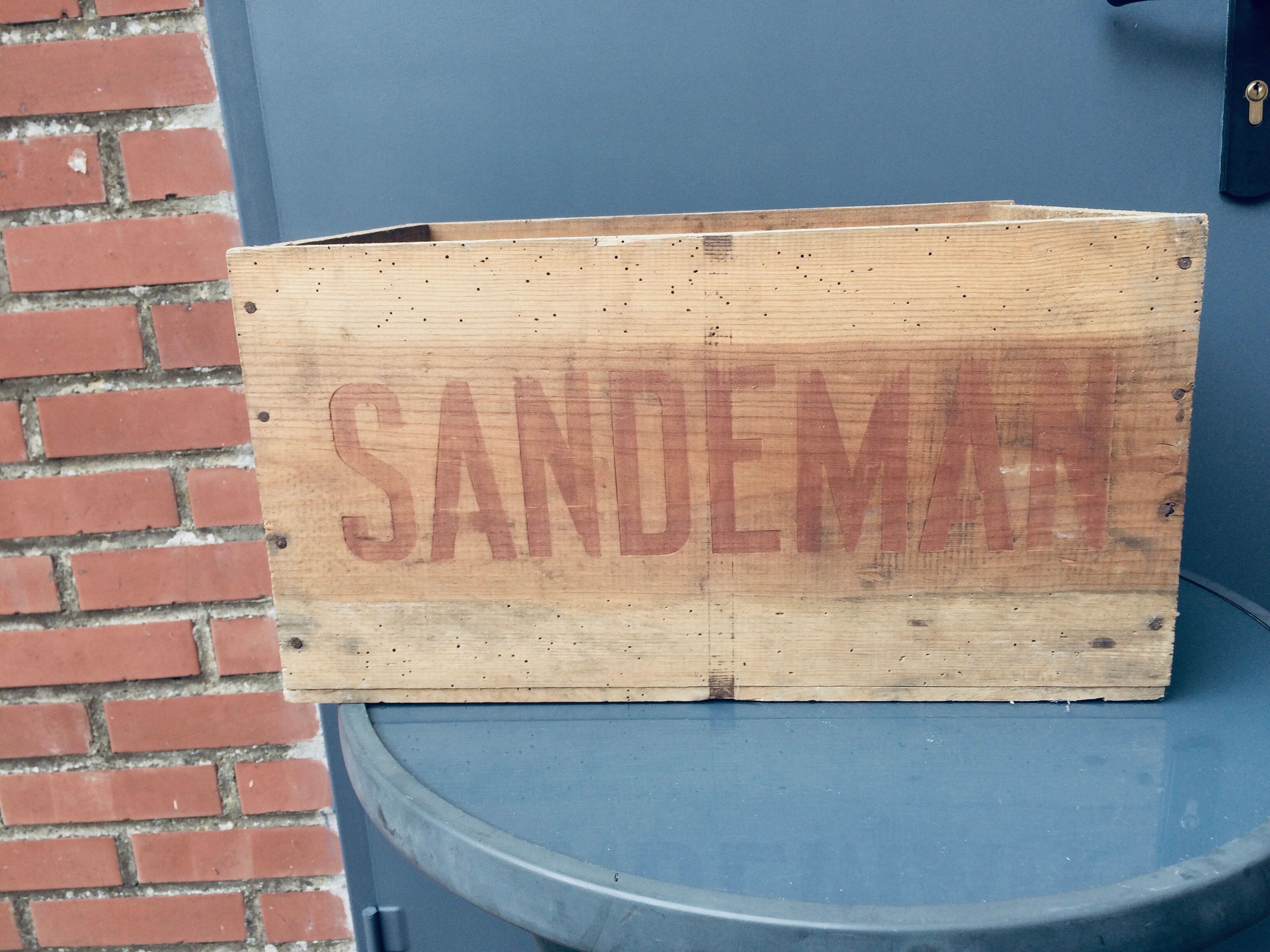 Sandeman old wooden crate