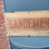 Caisse de bois ancienne Sandeman