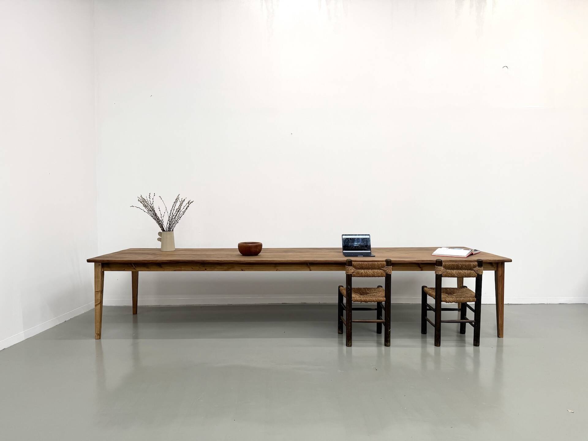 Large XXL Farm Table 4 Metres in Solid Chestnut