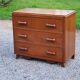 Vintage chest of drawers from the 50s solid oak 3 drawers