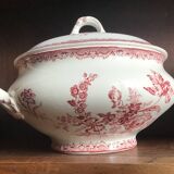 “Fontanges” soup tureen Sarreguemines