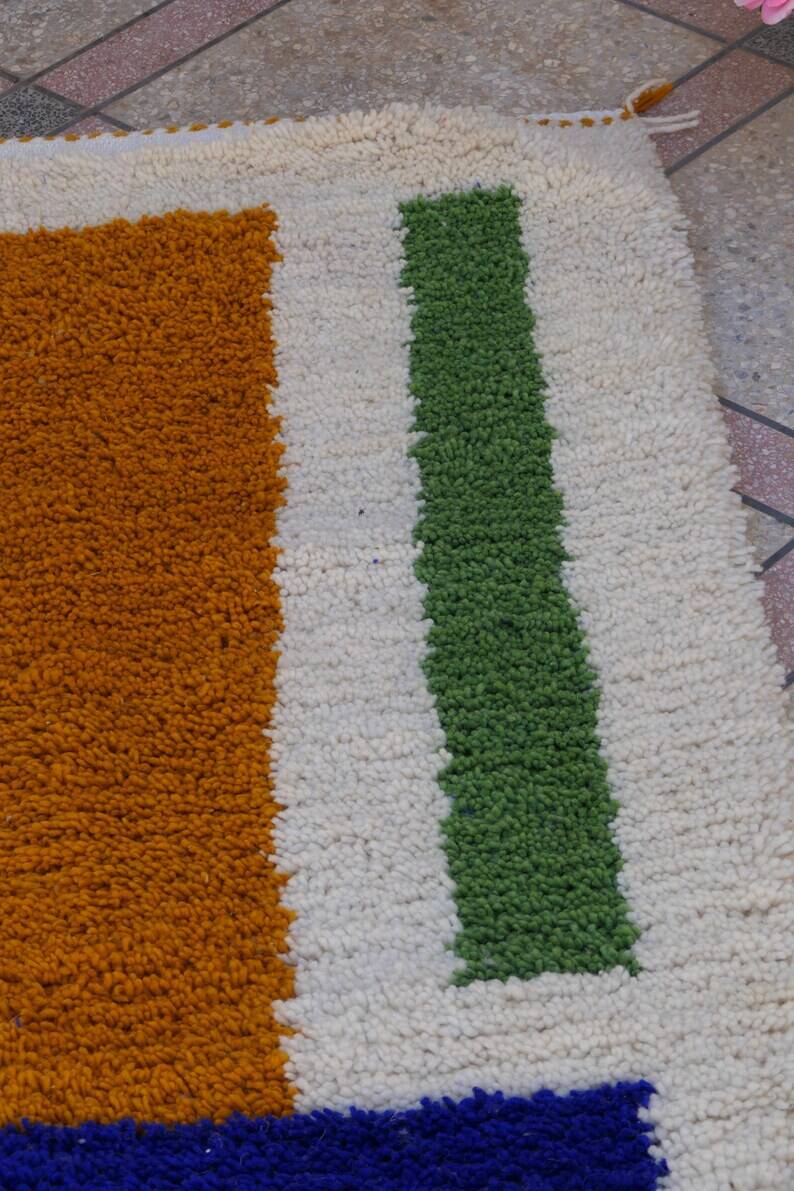 Handmade runner rug 300cm x 90cm