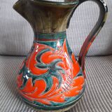 Vintage signed vase in Italian ceramic