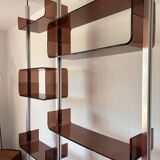 Modular bookcase, room divider by Michel Dumas