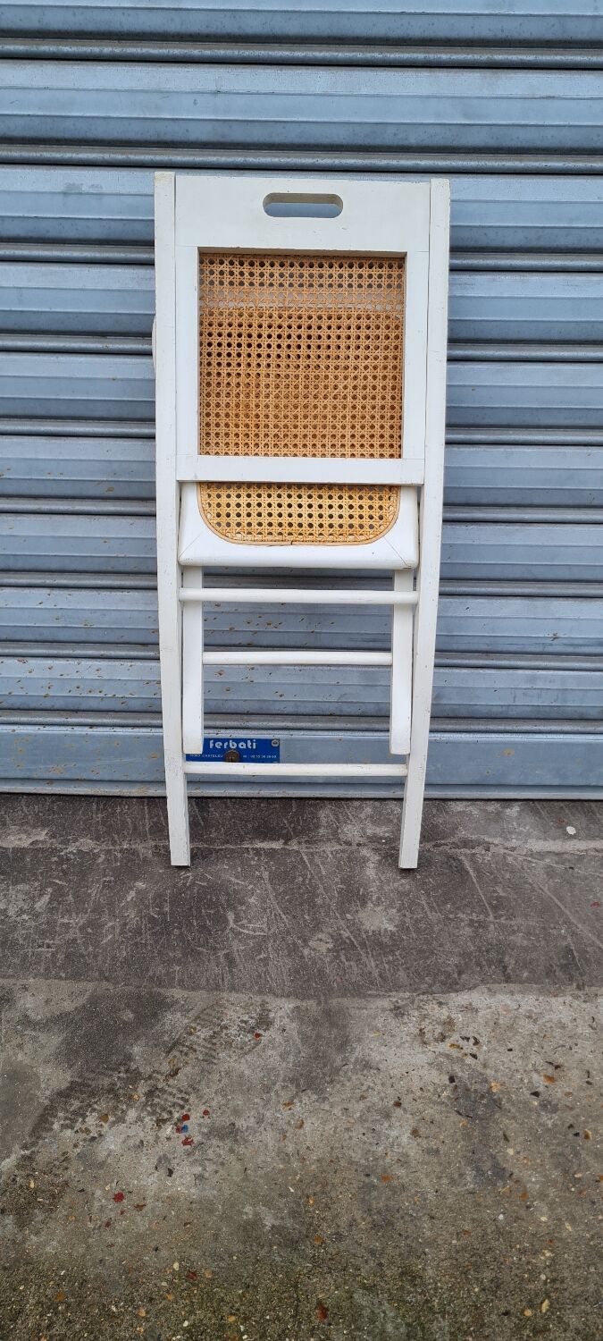 Folding chair wood and canning