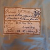 Antique tapestry from Halluin: The Lady and the Unicorn