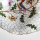 Hand-painted Limoges porcelain bird emptier