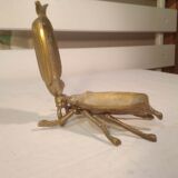 Old brass beetle - ashtray - Matchbox - 50s