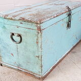 Old teak chest