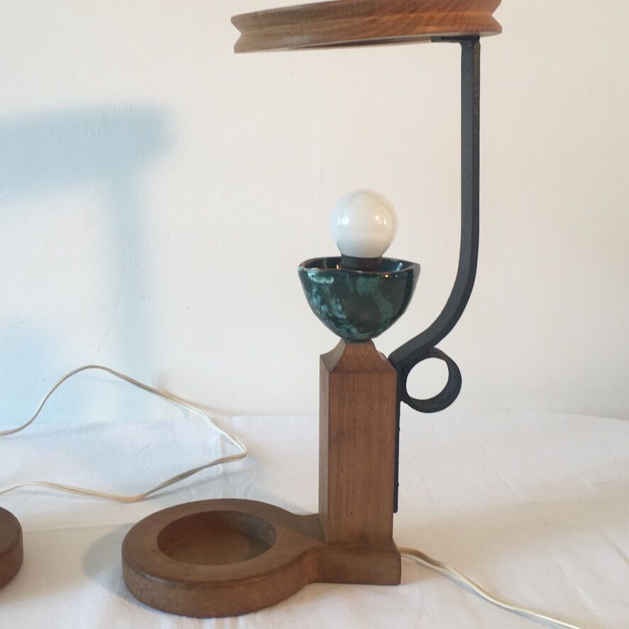 Guillerme and Chambron bedside lamps