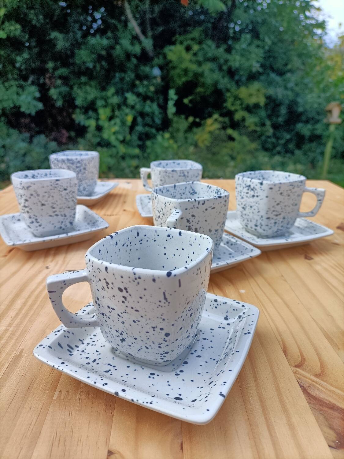 Set of Contemporary Coffee Cups
