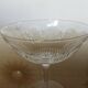 6 Baccarat champagne glasses "Molière" model