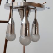 Suspension allemande à deux tons en opaline de Peter Behrens