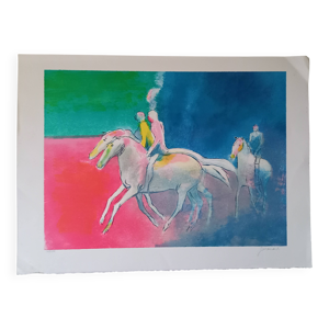 Lithographie originale - paul