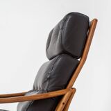 Fauteuil en cuir par Glostrup