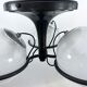 Mid-Century rare early Model 2042/3 Ceiling Lamp by Gino Sarfatti for Arteluce