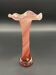 Vase Peter Kaspar en cristal 24 % PbO rose et rouge