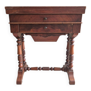Meuble de couture ancien - rangements