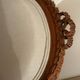 Pair of Louis XVI style medallion armchairs, late 19th / early 20th century.