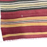 Neutral Oushak Floor Kilim Rug