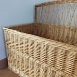 Rattan toy box