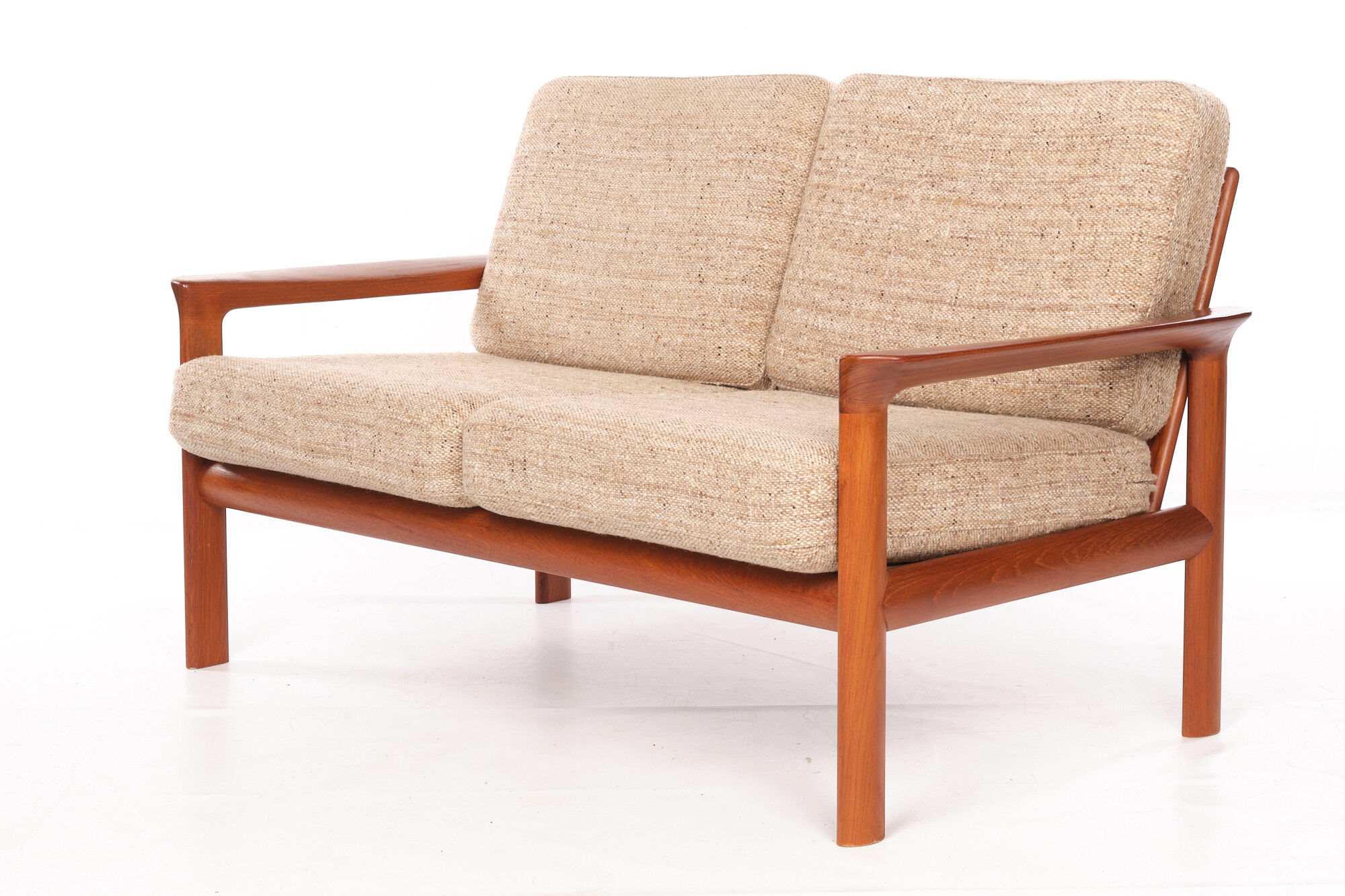 2 seater sofa, Sven Ellekaer by Komfort, vintage teak