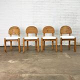 Ensemble de quatre chaises de salle à manger Rainer Daumiller par Hirtshals Savaerk