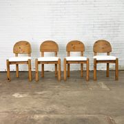 Ensemble de quatre chaises de salle à manger Rainer Daumiller par Hirtshals Savaerk